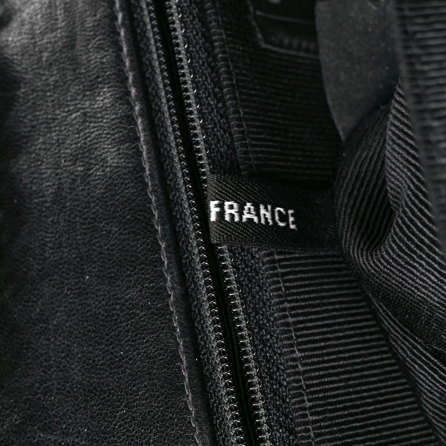 Lambskin Square Stitched Reissue Multi Pocket Flap Black