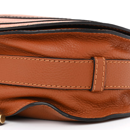 Chloe Calfskin Medium Marcie Round Crossbody Bag Tan 12 of 13