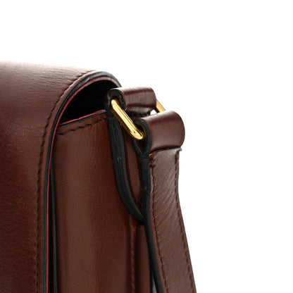 Celine Natural Calfskin Medium Trotteur Burgundy 11 of 14