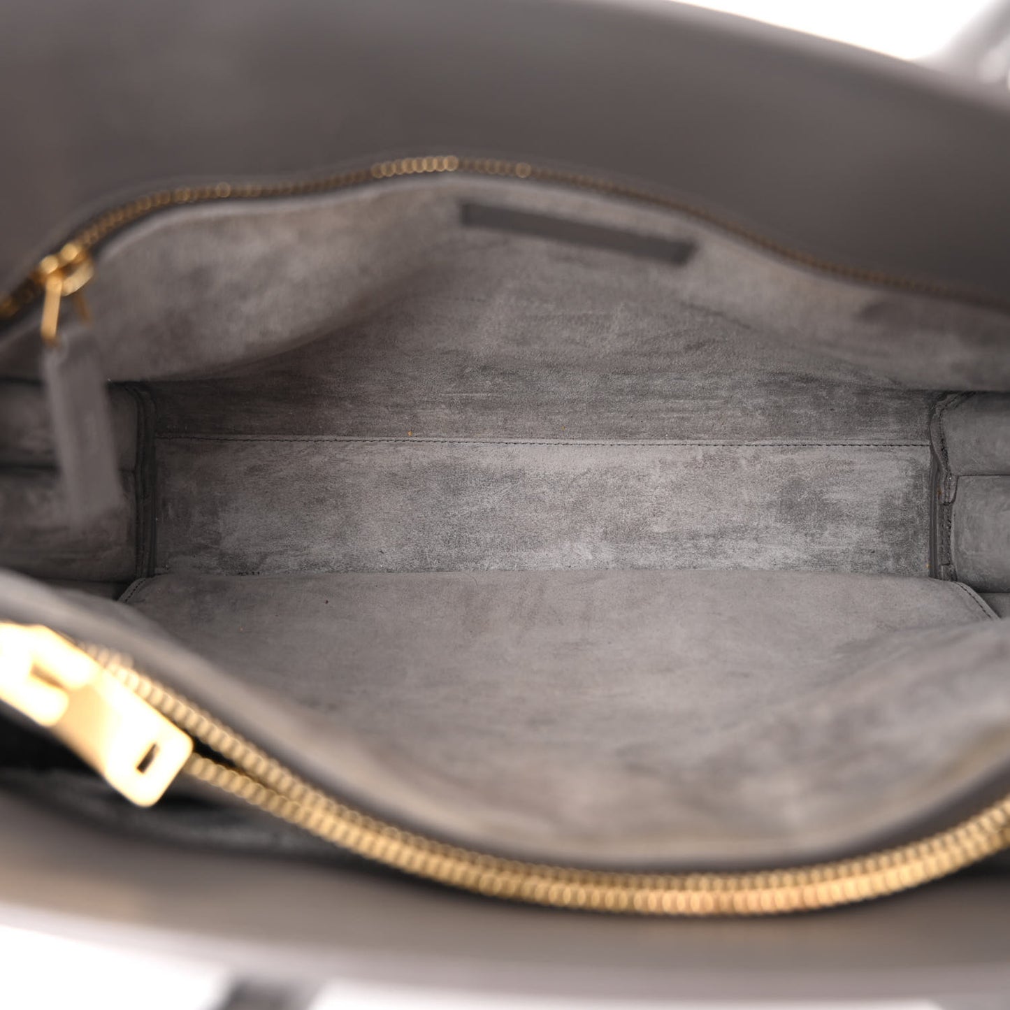 Calfskin Small Sac De Jour Grey