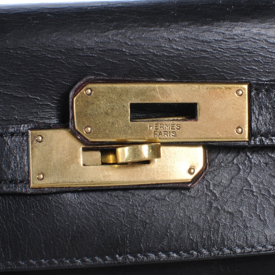 Hermes Box Kelly 32 Black 7 of 15