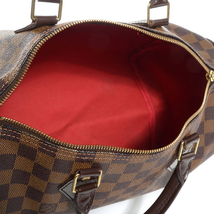 Louis Vuitton Damier Ebene Speedy 30 5 of 7