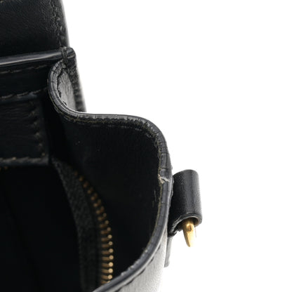 Celine Smooth Calfskin Nano Luggage Black 11 of 13
