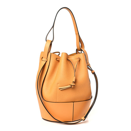 Loewe Grained Calfskin Medium Balloon Bag Saffron Yellow 3 of 11