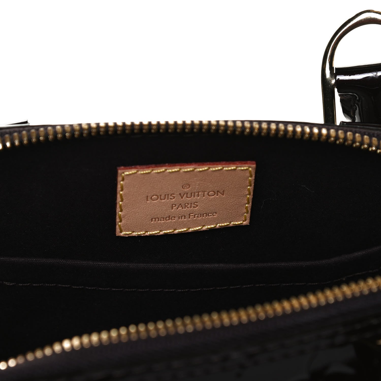 Louis Vuitton Vernis Alma BB Amarante 6 of 12