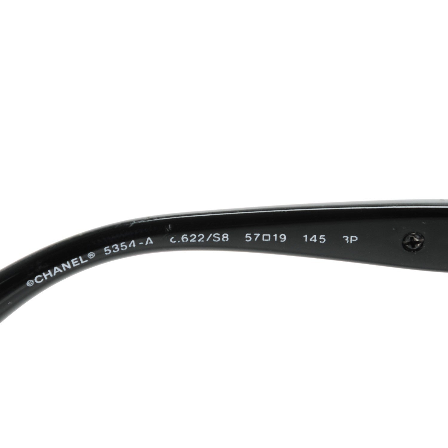 Chanel Bijou Cat Eye Sunglasses 5354-A Black 5 of 7