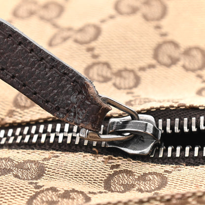 Gucci GG Monogram Double Pocket Belt Bag Dark Brown 12 of 13