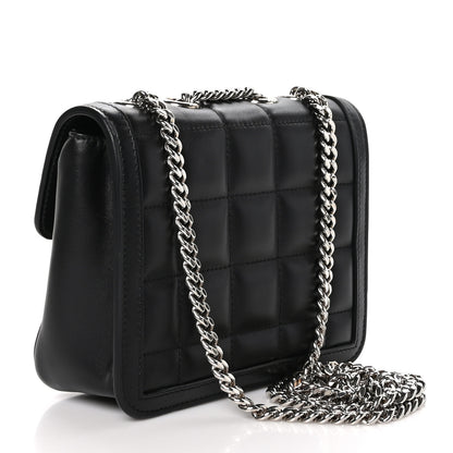 Gucci Calfskin Quilted Mini Deco Shoulder Bag Black 3 of 10