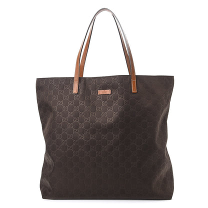 Gucci Nylon Monogram Large Tote Cocoa Brown 1 of 11