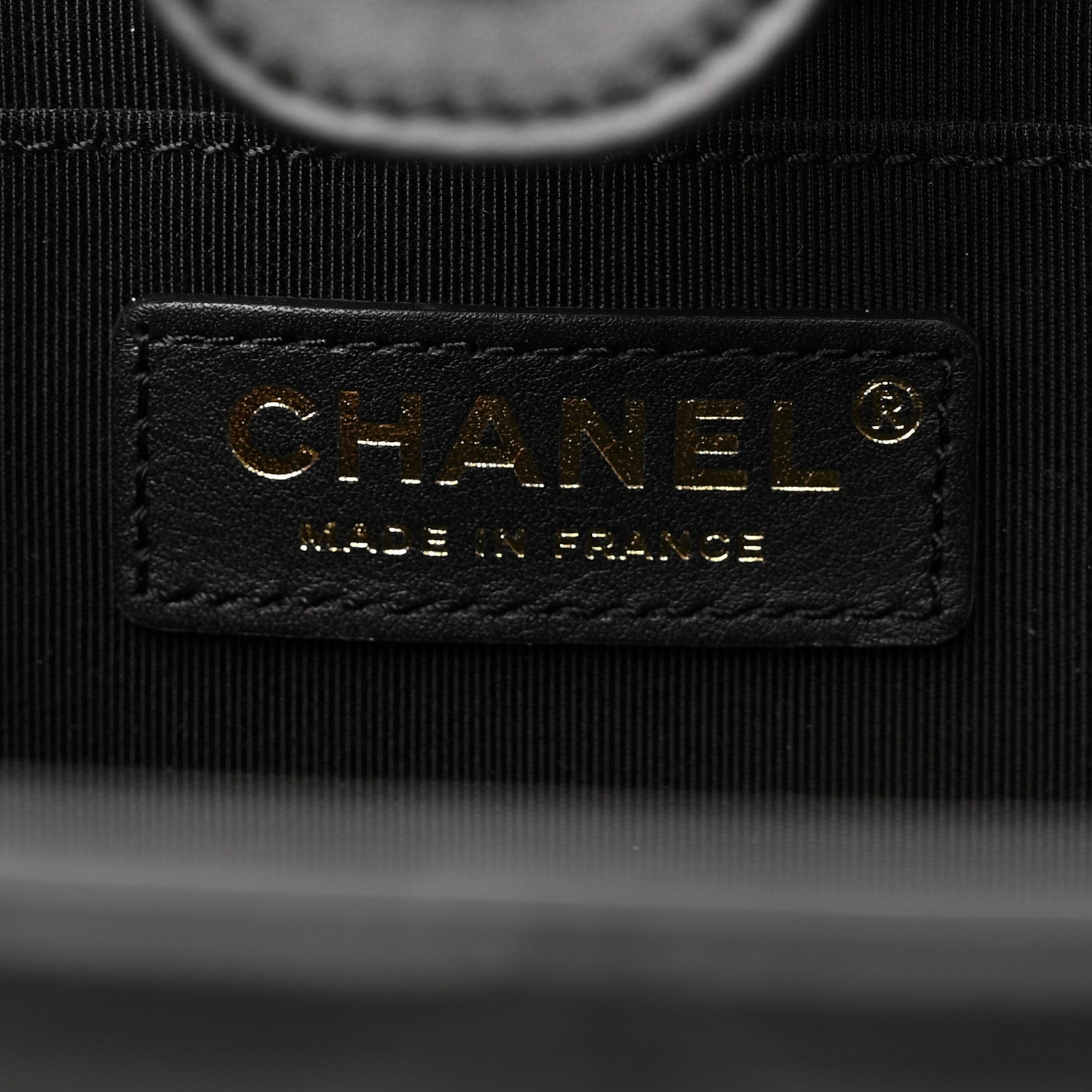 Chanel Calfskin Quilted CC Chain Accordion Tote Black 6 of 10