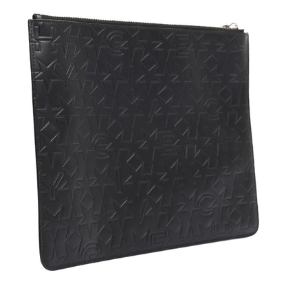 Givenchy Lambskin Star Embossed Large Pouch Black 3 of 7