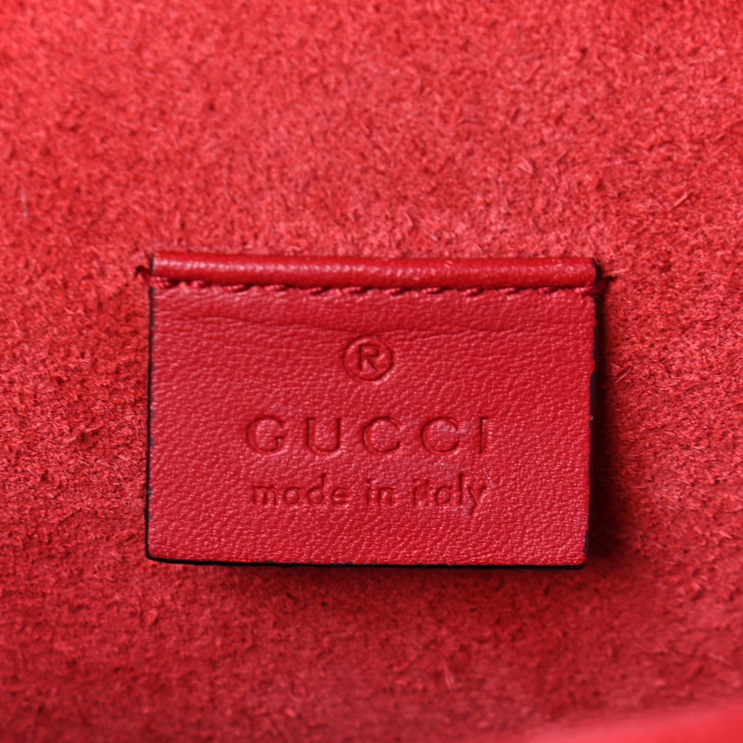 GG Supreme Monogram Mini Dionysus Shoulder Bag Hibiscus Red