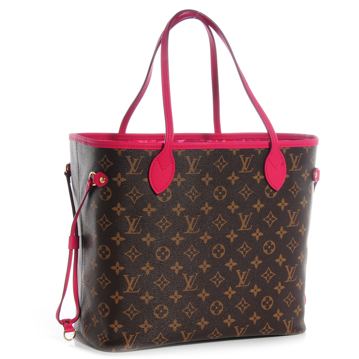 Monogram Articles de Voyage Ikat Neverfull MM Rose Indien