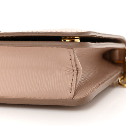Prada Vitello Move Triangle Logo Miniborse Cipria 9 of 13