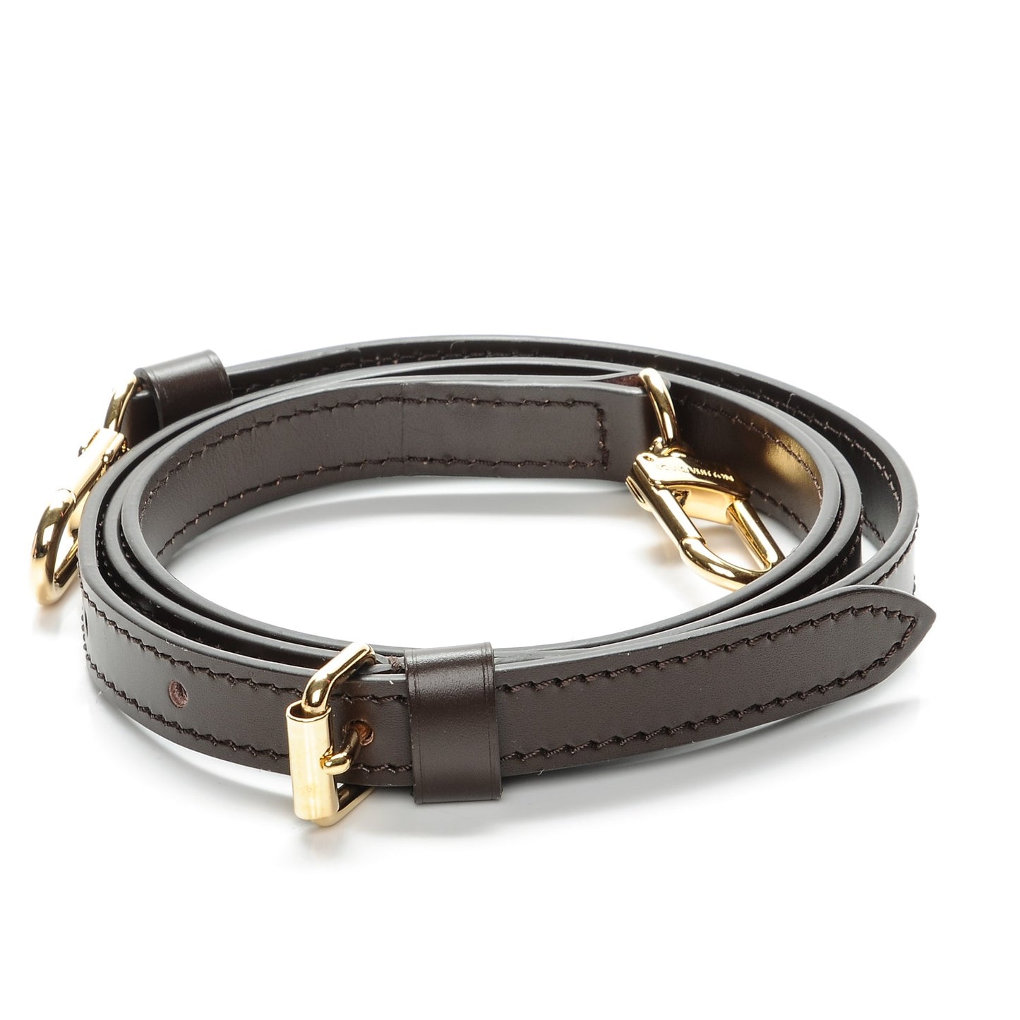 Calfskin 16mm Adjustable Shoulder Strap Brown