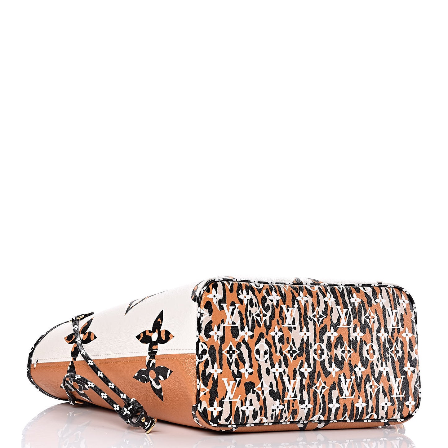 Monogram Giant Jungle Neverfull MM Ivory