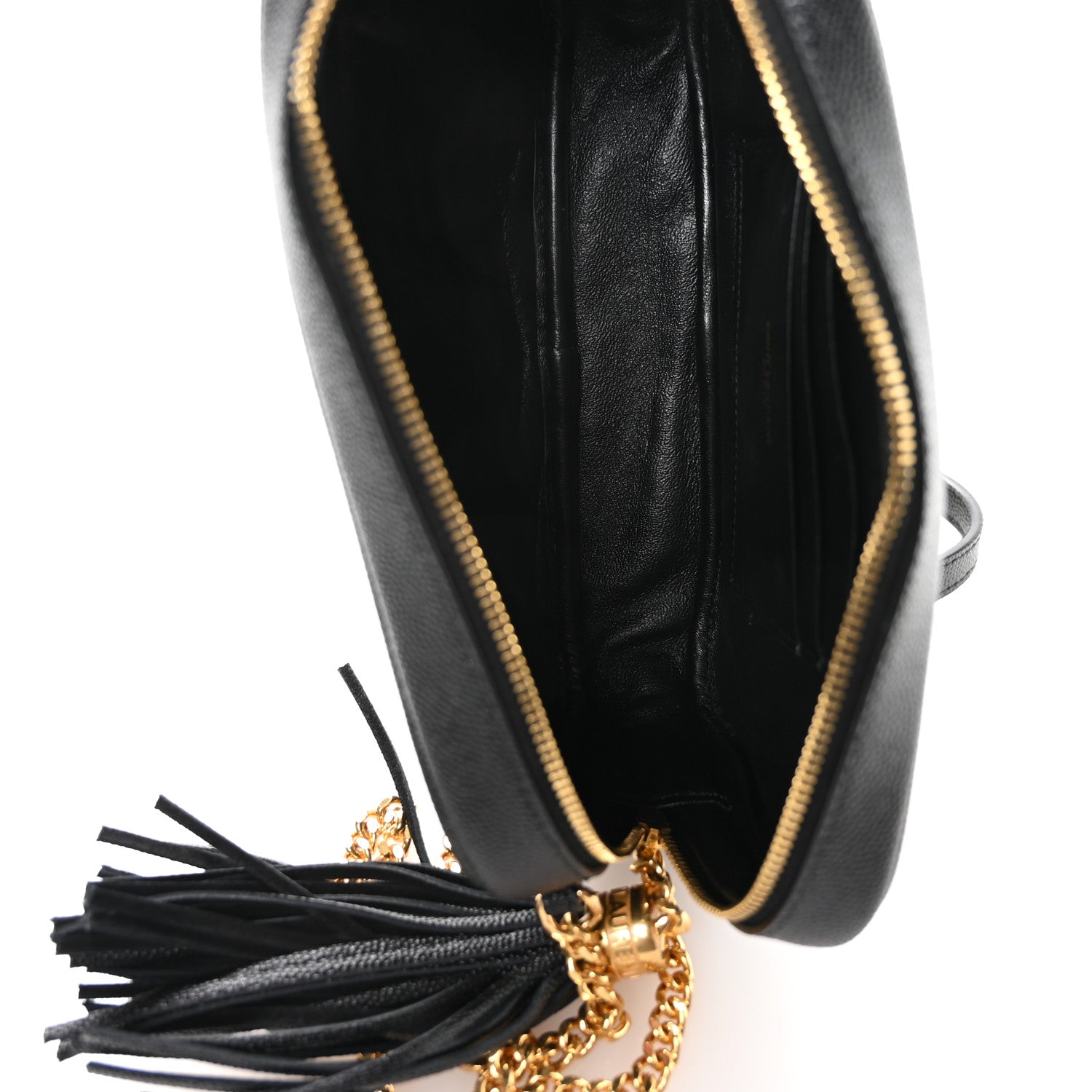 Saint Laurent Grain De Poudre Matelasse Monogram Mini Lou Camera Bag Black 5 of 11