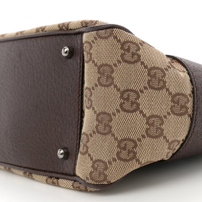 Gucci Monogram Shoulder Bag Dark Brown 10 of 10