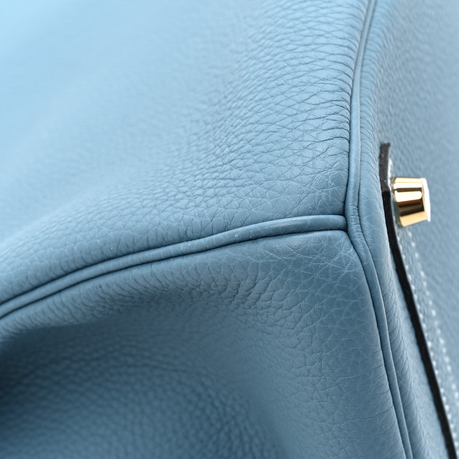 Hermes Togo Birkin 35 Blue Jean 14 of 15