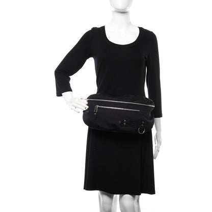 Gucci Nylon Web Belt Bag Black 2 of 10