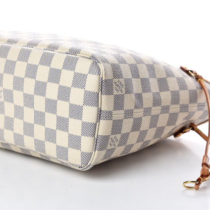 Louis Vuitton Damier Azur Neverfull PM 6 of 21