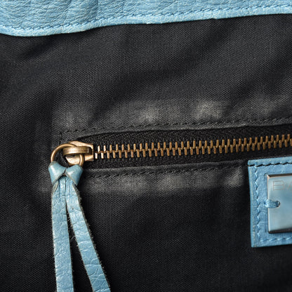 Balenciaga Agneau Classic Hardware Work Bleu Indigo 13 of 20