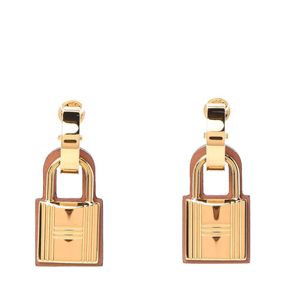 Hermes Swift O'Kelly Earrings Gold 1 of 6