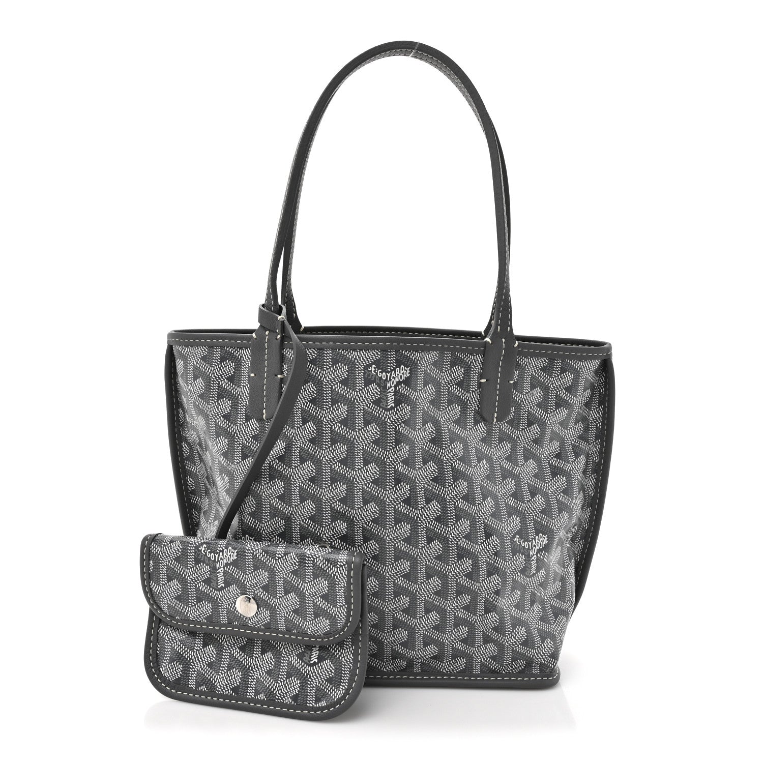 Goyard Goyardine Reversible Mini Anjou Grey 2 of 17