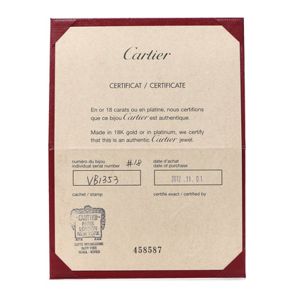 Cartier 18K Pink Gold LOVE Bracelet 18 6 of 7