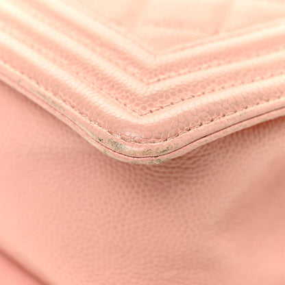 Chanel Caviar Quilted Small Boy Flap Pink 13 of 25