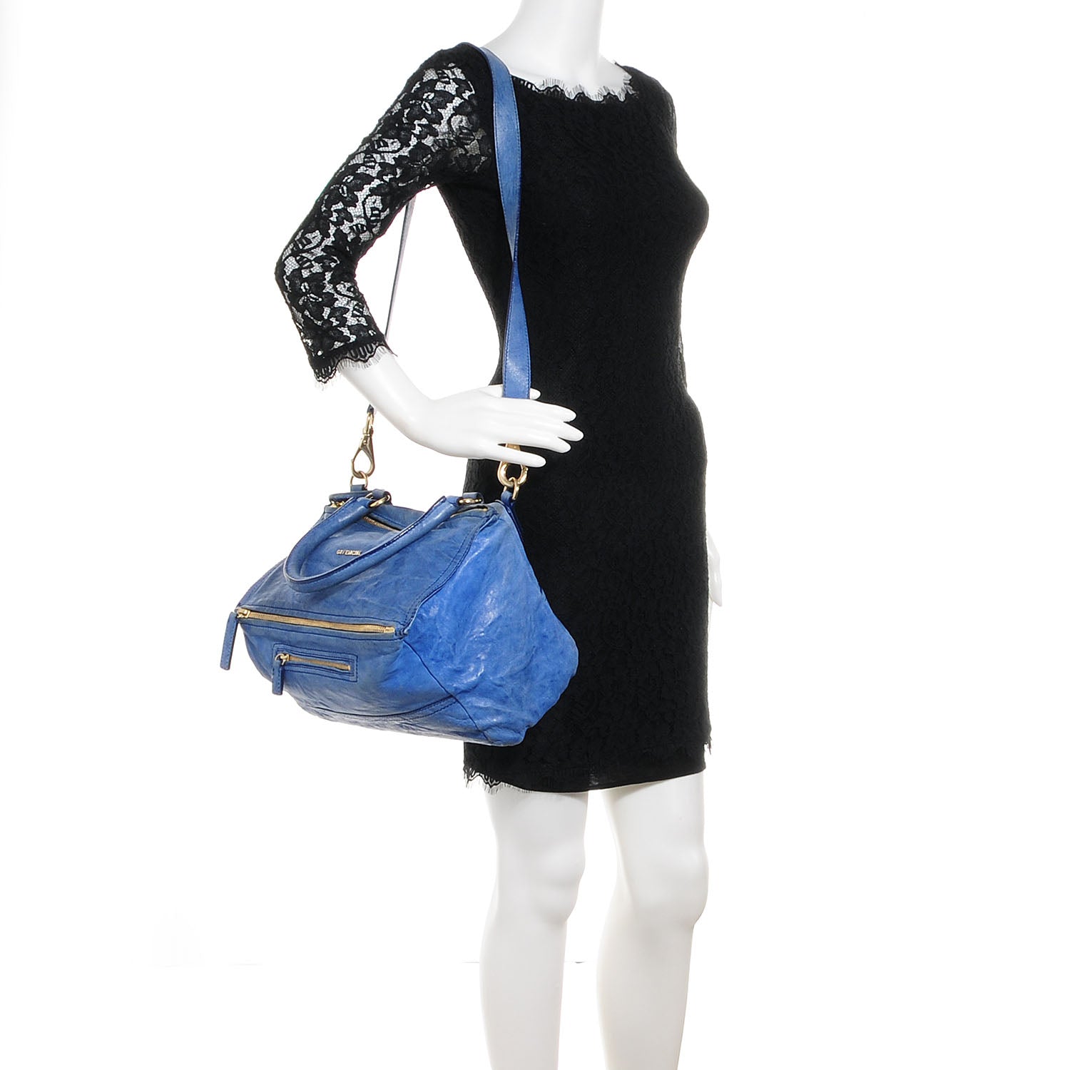 Givenchy Sheepskin Large Pandora Blue 2 of 20