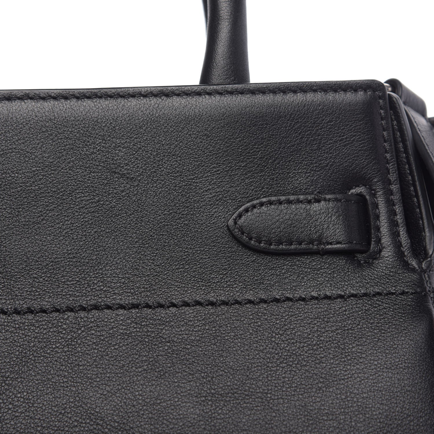 Mulberry Grained Calfskin Small Belted Bayswater Tote Black 8 of 9