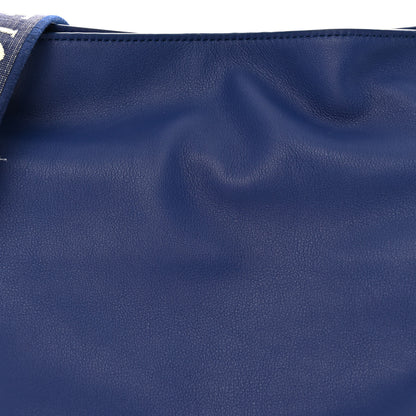 Loewe Satin Calfskin Monochrome Flamenco Knot Clutch Deep Purple Glaze 8 of 11
