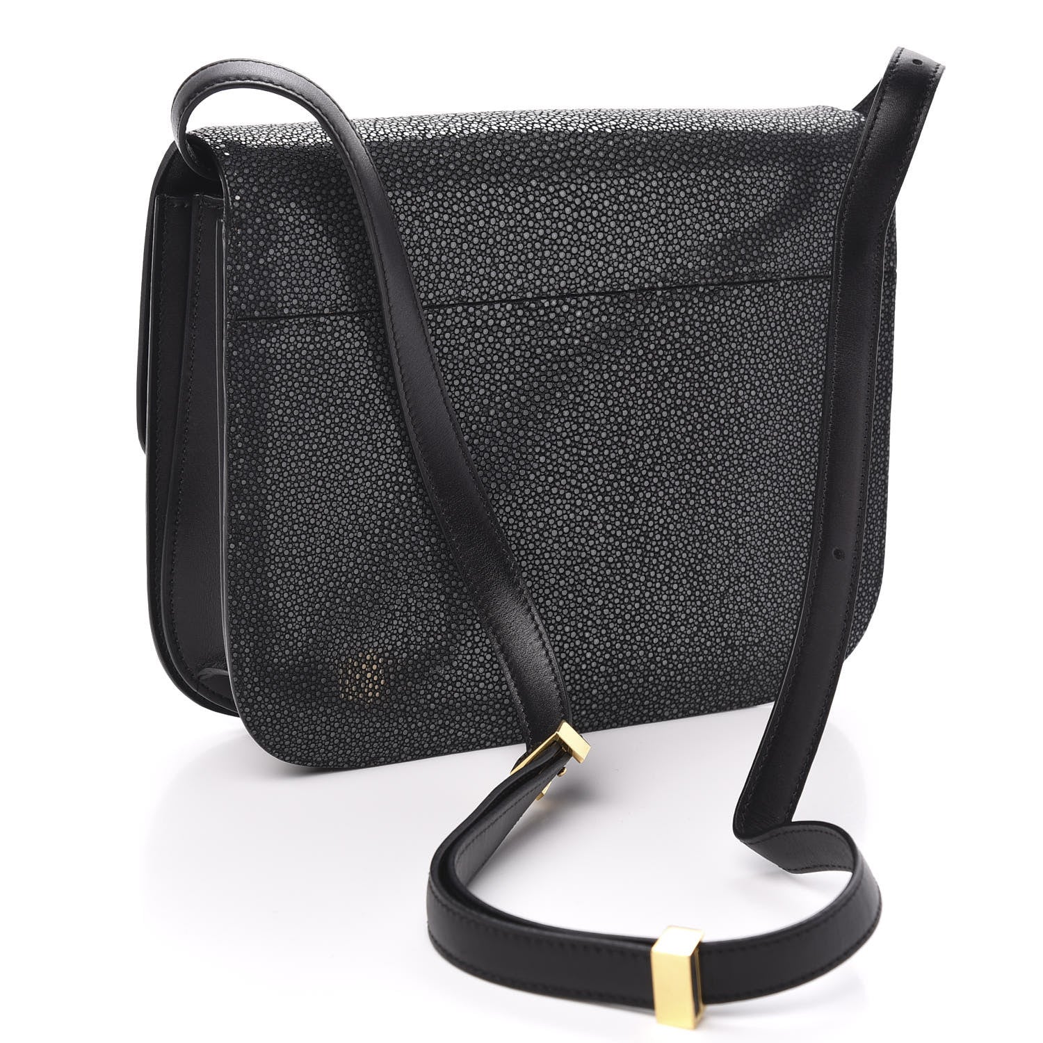 Celine Stingray Medium Classic Box Flap Bag Navy 3 of 10