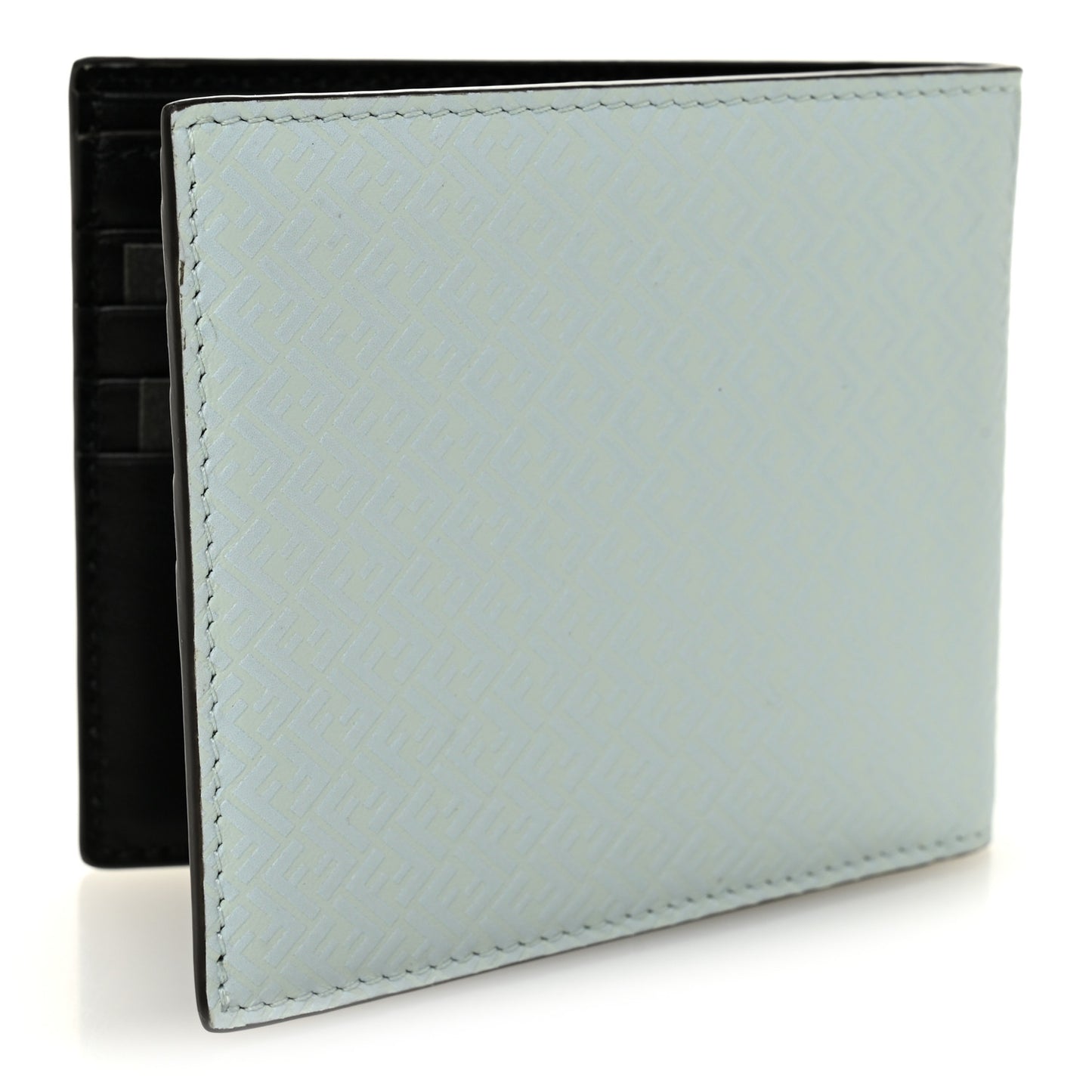 Vitello Grace Micro FF Embossed Bi-Fold Wallet Baleari