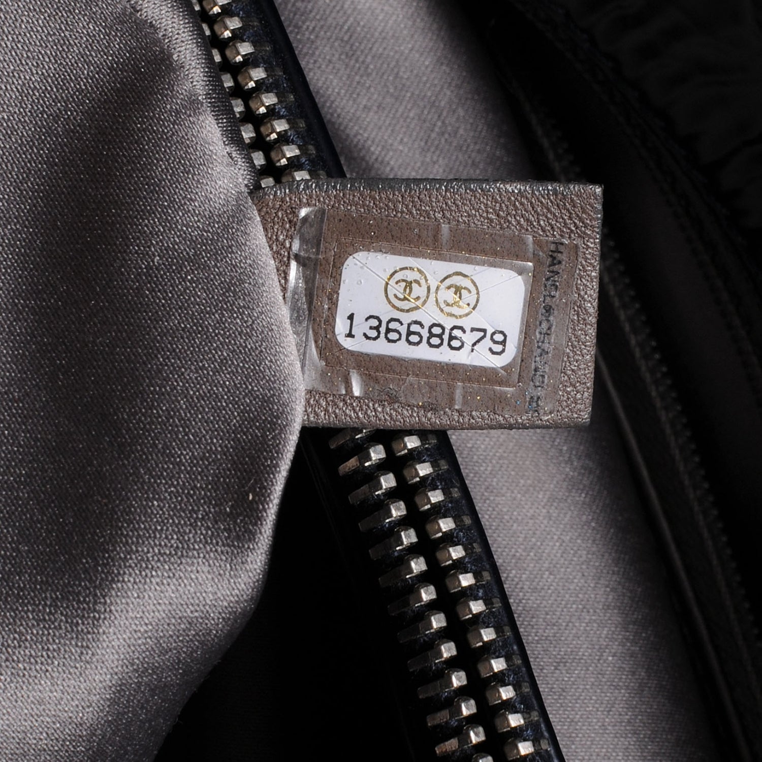 Chanel Patent Quilted XL Flap Navy Blue 8 of 8