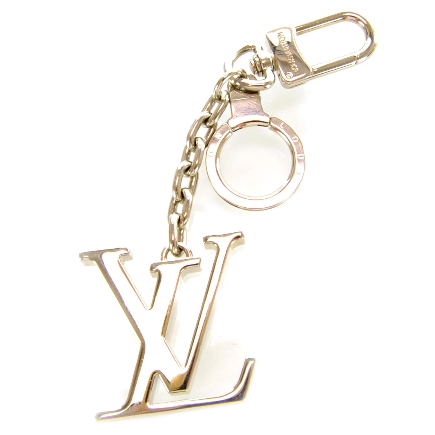 Louis Vuitton LV Initials Key Holder Silver 1 of 3