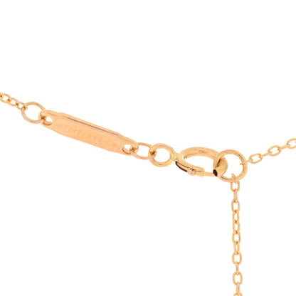 Tiffany 18K Yellow Gold Mini T Smile Pendant Necklace 3 of 3