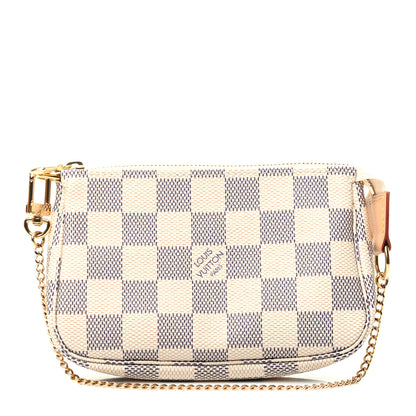 Louis Vuitton Damier Azur Mini Pochette Accessories 1 of 8