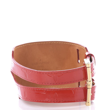 Louis Vuitton Vernis Charlton Bracelet Rouge 2 of 4