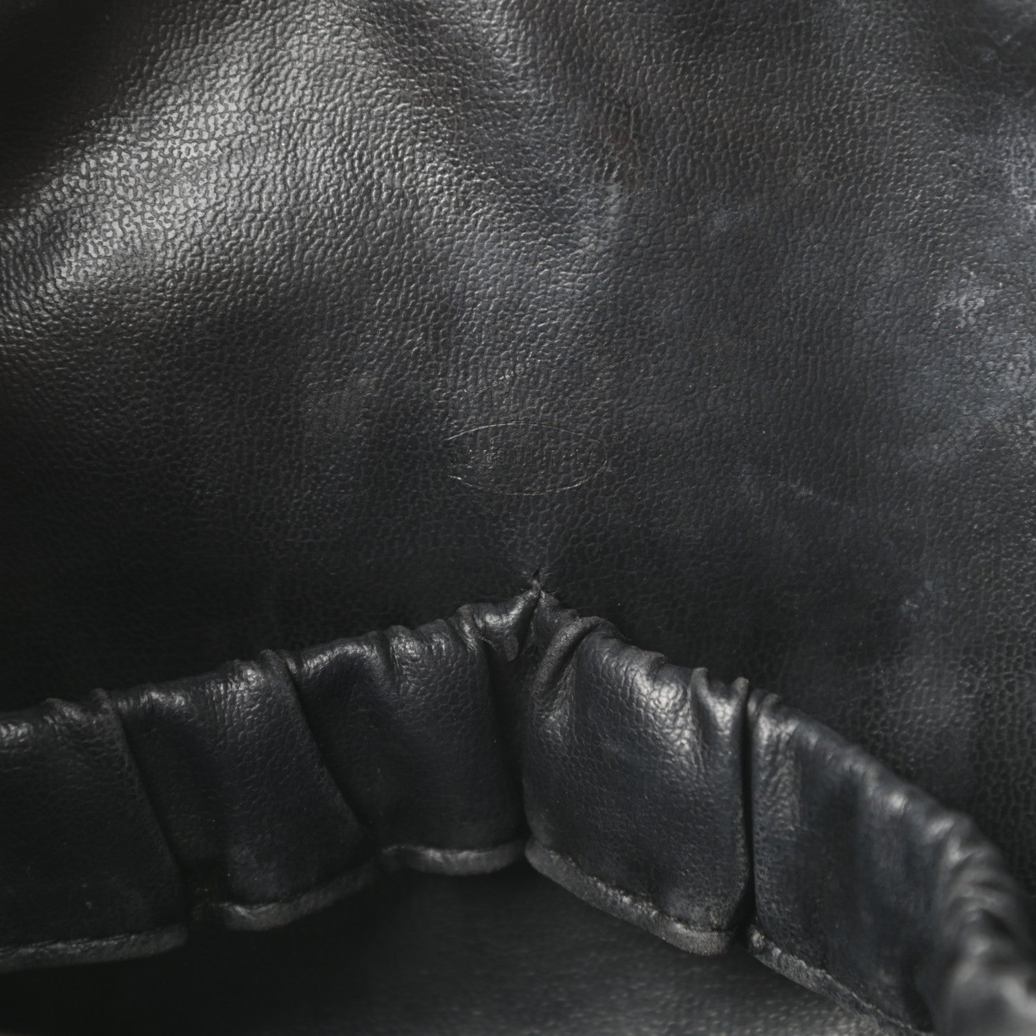 Chanel Caviar Timeless CC Cosmetic Pouch Bag Black 7 of 15