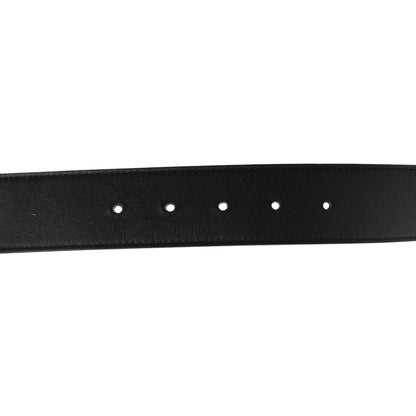 Gucci Calfskin Double G 40mm Belt 80 32 Black 4 of 5