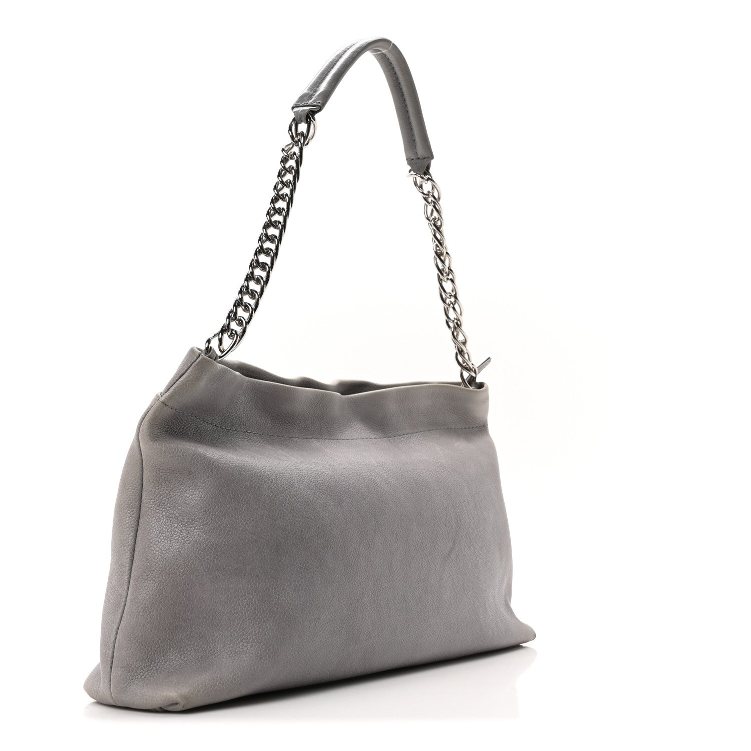 Chanel Caviar CC Hobo Grey 3 of 10