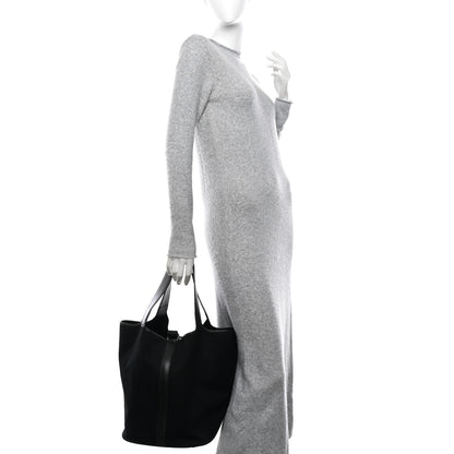 Hermes Toile Swift Picotin TGM Black 2 of 11