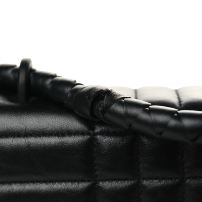 Burberry Lambskin Quilted Small Lola Hoof Bag Black 8 of 9