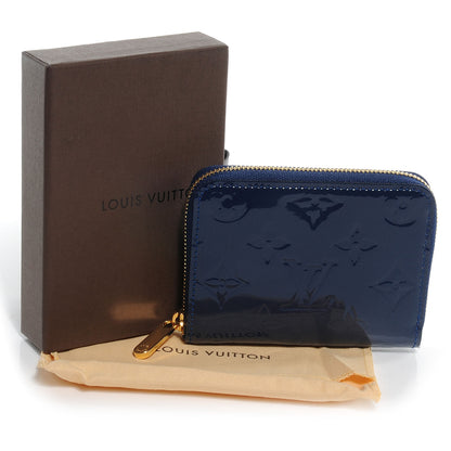 Louis Vuitton Vernis Zippy Coin Purse Grand Blue 5 of 8