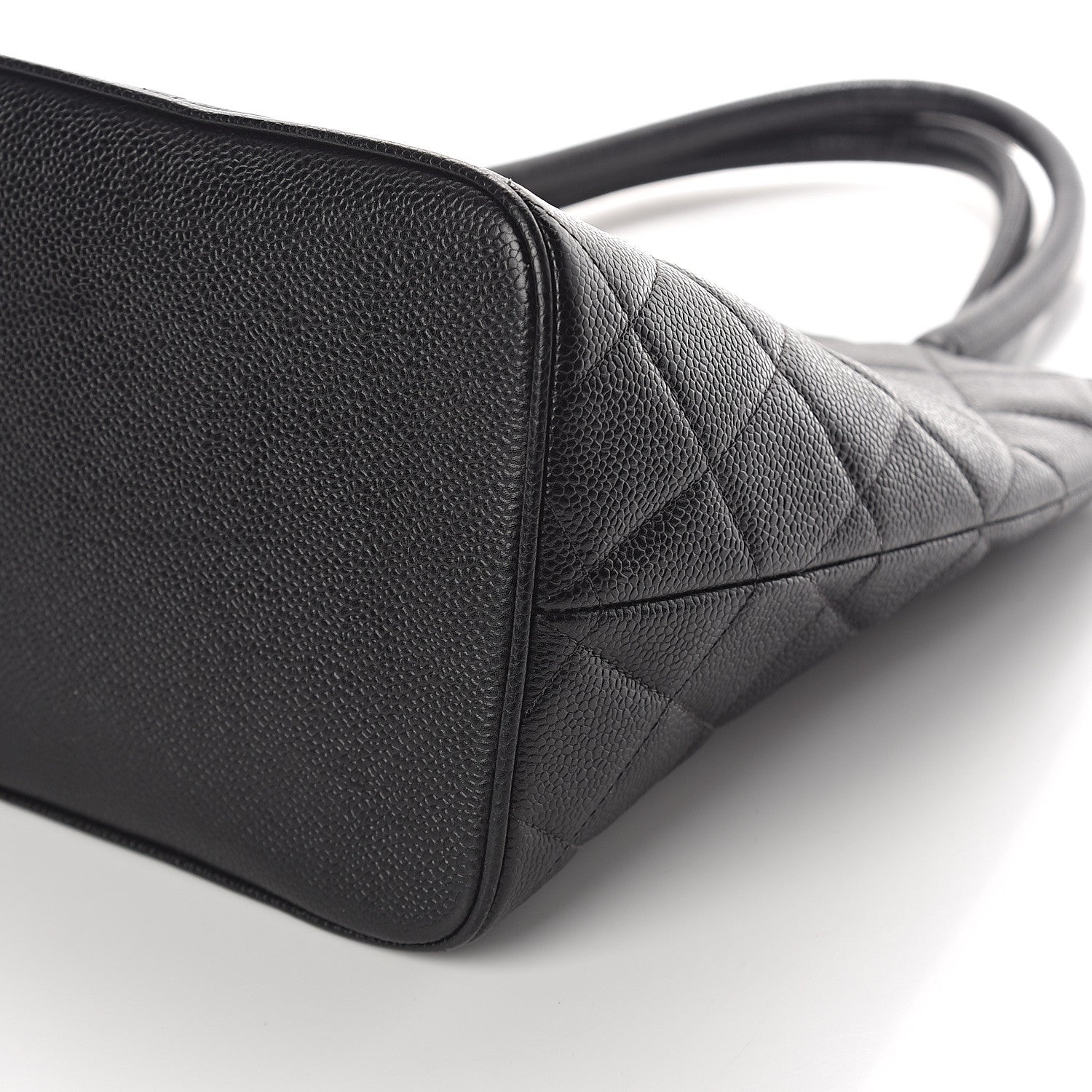 Chanel Caviar Quilted Medallion Tote Black 9 of 9
