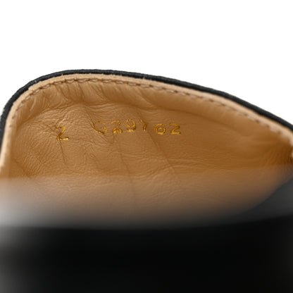 Chanel Lambskin CC Espadrilles 36 Black 9 of 11