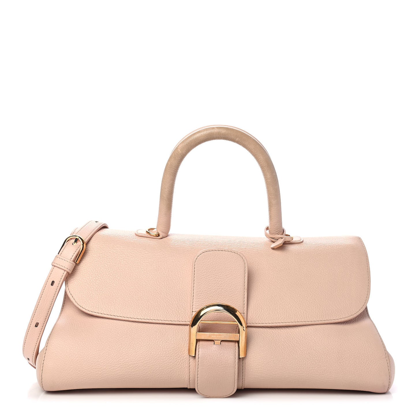 Grained Calfskin Brillant East West Satchel Nakuru