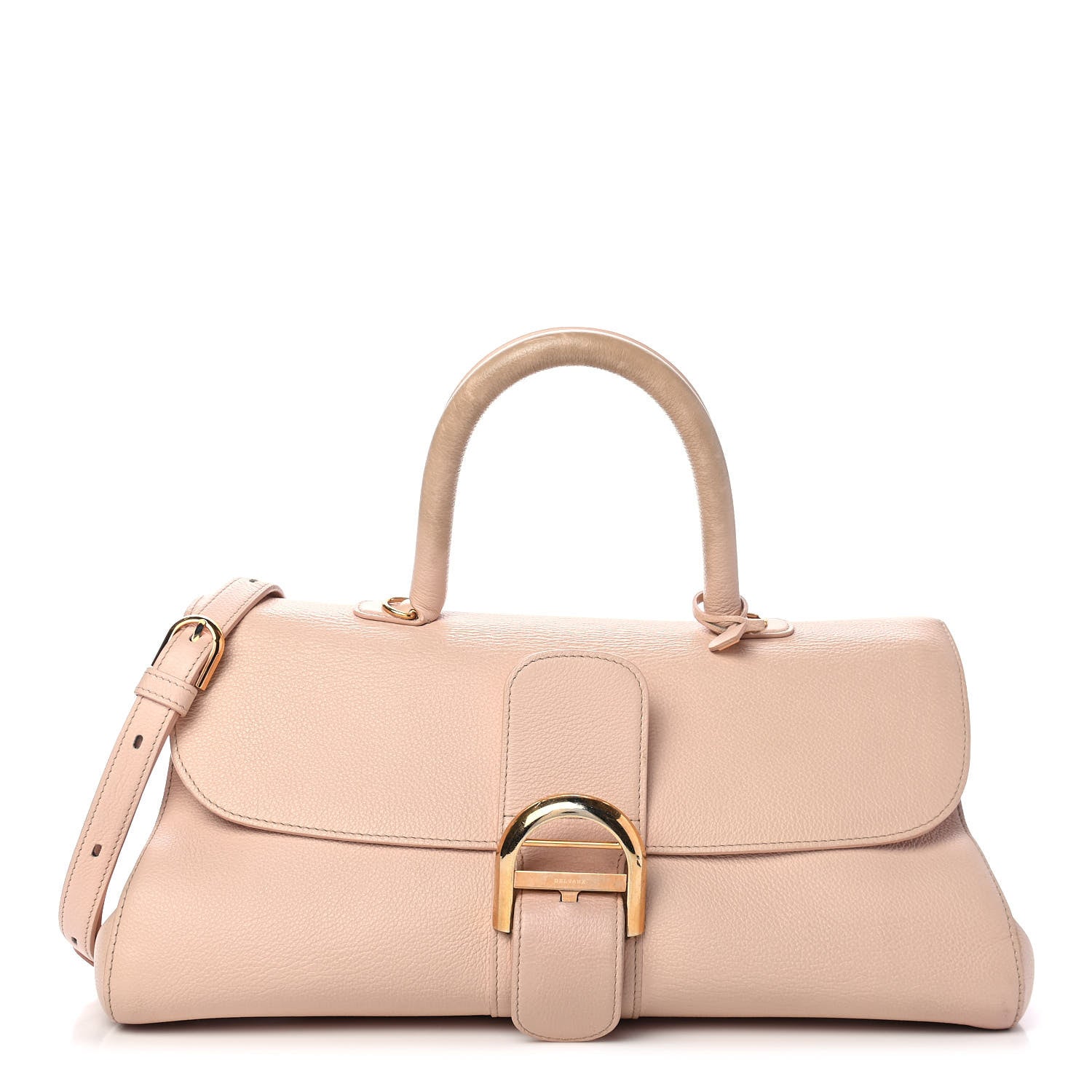 Delvaux Grained Calfskin Brillant East West Satchel Nakuru 1 of 4